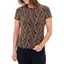 Picture of Anna Rose Sparkle Textured Top - BLACK/GOLD