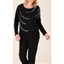 Picture of Anna Rose Sparkle Top - BLACK