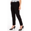 Picture of Anna Rose Tapered Leg Belted Trousers - BLACK