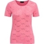 Picture of Anna Rose Textured Short Sleeve Top - CONFETTI PINK