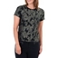 Picture of Anna Rose Textured Top - BLACK/GOLD
