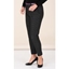Picture of Anna Rose Textured Trousers With Belt - BLACK/WHITE