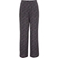 Picture of Anna Rose Wide Leg Printed Jersey Trousers - BLACK/CORAL