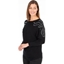 Picture of Embellished Knitted Batwing Top
