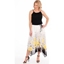 Picture of Border Floral Printed Dress - IVORY/YELLOW/BLACK - 20