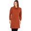 Picture of Button Detail Knitted Dress - ORANGE - S