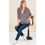 Picture of Supersoft Chenille Batwing Zip Front Jacket