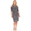 Picture of Cold Shoulder Glitter Dress - BLACK/GOLD - 14