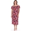 Picture of Cold Shoulder Maxi Dress - PINKS - 14