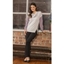 Picture of Supersoft Colour Block Brushed Top