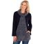 Picture of Cowl Neck Knitted Tunic - NAVY MARL