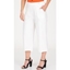 Picture of Cropped Wide Leg Pull On Trousers - IVORY - 20