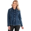 Picture of Embellished Denim Jacket - LT DENIM/BLUE - 18