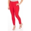 Picture of Embellished Slim Leg Stretch Trousers - RED - 12