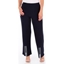 Picture of Embellished Split Front Wide Leg Trousers IDNIGHT