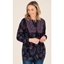 Picture of Embroidered Tunic With Tassell Detail - BLACK/BLUE - 12