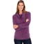 Picture of Eyelash Knit Cowl Neck Top - PURPLE - S