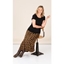 Picture of Fit And Flare Patterned Maxi Skirt - BROWNS - 12