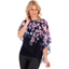 Picture of Floral Chiffon Layered Top IDNIGHT