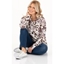 Picture of Supersoft Floral Printed Cowl Neck Sweatshirt