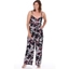 Picture of Floral Printed Jumpsuit - MIDNIGHT - 16