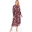 Picture of Floral Printed Midi Shirt Dress ULTI