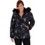 Picture of Floral Printed Padded Coat - BLACK FLORAL