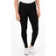 Picture of Full Length Lace Trim Jersey Leggings - BLACK