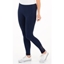 Picture of Full Length Lace Trim Jersey Leggings - NAVY - 12