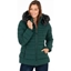 Picture of Herringbone Quilted Coat - IVY GREEN - S