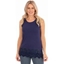 Picture of Lace Trim Sleeveless Jersey Top - NAVY