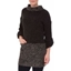 Picture of Long Sleeve Textured Knit Tunic - CHARCOAL