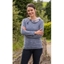 Picture of Long Sleeve Zip Collar Knit Top - NAVY - XXL