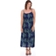 Picture of Multi Print Pleated Maxi Dress - SAPPHIRE/EMERALD/NAVY - 20