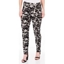 Picture of Printed Slim Leg Stretch Trousers - BLACK/WHITE