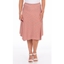 Picture of Pull On Striped Jersey Skirt - RUST/WHITE