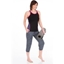 Picture of Racer Back Gym Vest - BLACK/PINK/MULTI - M