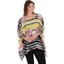 Picture of Relaxed Fit Printed Top - BLACK/SUNFLOWER - S