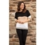 Picture of Sequin Stripe Knit Jumper - BLACK/CREAM/CAMEL - XL