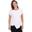 Picture of Short Sleeve Embellished Jersey Top - WHITE - S