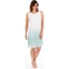 Picture of Sleeveless Embroidered Cornelli Dress - AQUA/IVORY