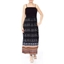 Picture of Smocked Maxi Dress - DARK BLUE