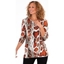 Picture of Snake Printed Tunic - ORANGE - S