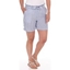 Picture of Striped Seersucker Shorts - WHITE/BLUE - 14
