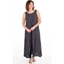 Picture of Striped Sleeveless Layered Maxi Dress ARINE BLUE