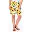 Picture of Sunflower Printed Pull On Shorts - YELLOW/WHITE - 16