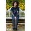 Picture of Super Soft Rainbow Jumper - BLACK/MULTI - M