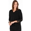 Picture of Tie Side Blouse - BLACK