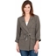 Picture of Tie Waist Safari Jacket - DEEP GREEN
