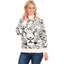 Picture of Tiger Face Long Sleeve Knitted Top - BEIGE